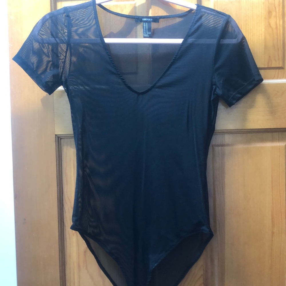 Forever 21 Mesh Bodysuit